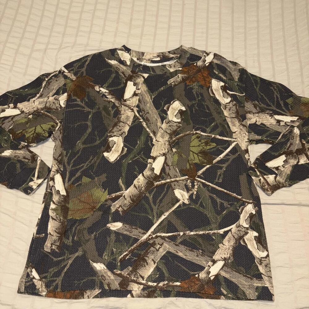 New without Tags No Boundaries Camouflage Hunting Long Sleeve Top Men’s Size M